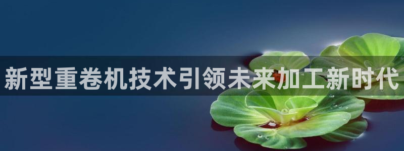 威九国际网站入口官网首页：新型重卷机技术引领未来加工新时代
