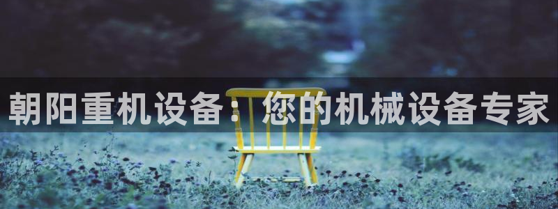 威九国际摩托电影HD：朝阳重机设备：您的机械设备专家