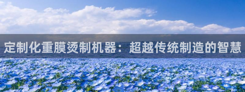 威九国际ft：定制化重膜烫制机器：超越传统制造的智慧