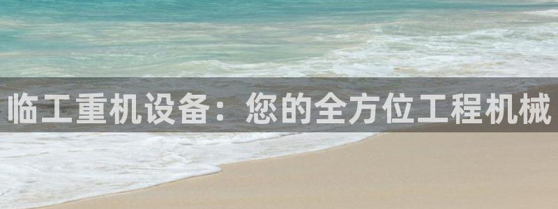 威九国际游戏:临工重机设备:您的全方位工程机械