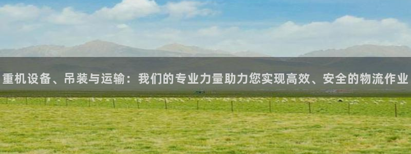 威九国际女演员好漂亮：重机设备、吊装与运输：我们的专业力量助