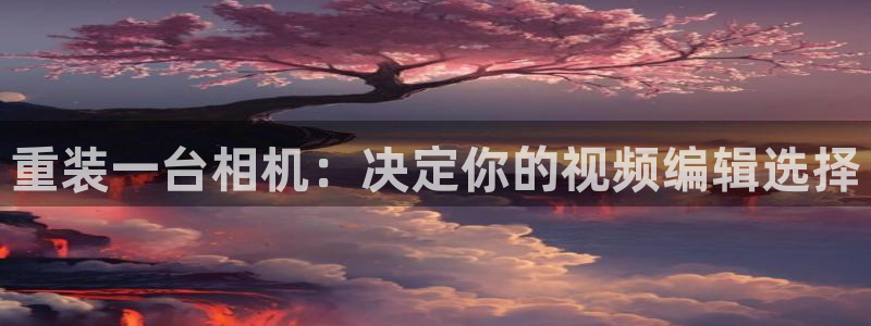 威九国际78mB：重装一台相机：决定你的视频编辑选择